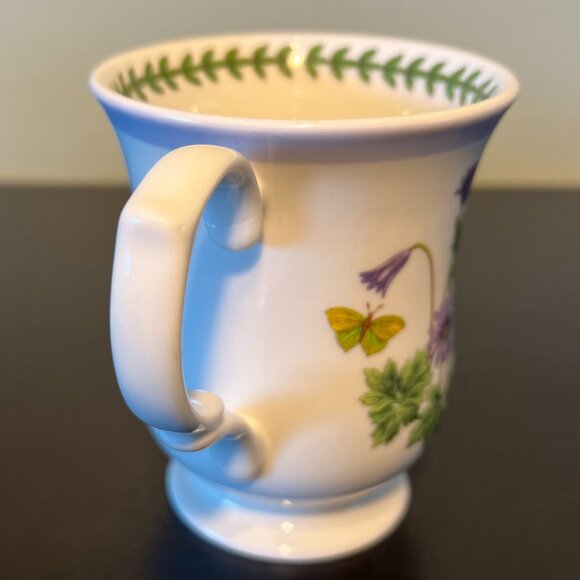 Vintage PORTMEIRION Botanic Garden TERRACE Fine China Cup / Mug ~ Wind Flowers - Picture 4 of 7